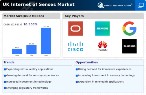 UK Internet Of Senses Market Infographic