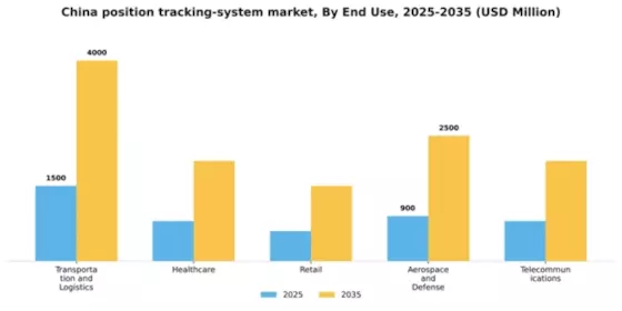China Position Tracking System Market Segment Image 2