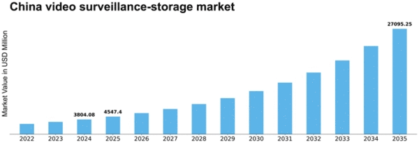 China Video Surveillance Storage Market Size