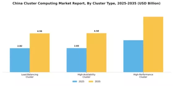 China Cluster Computing Market Segment Image 1