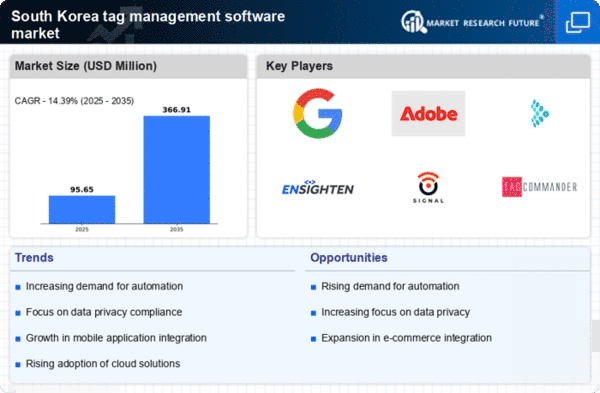 South Korea Tag Management Software Market Infographic