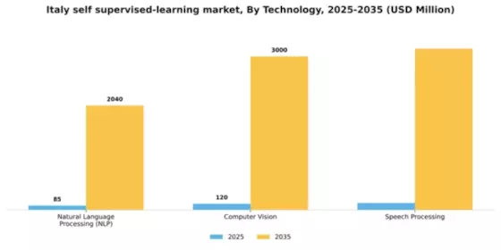 Italy Self Supervised Learning Market Segment Image 1