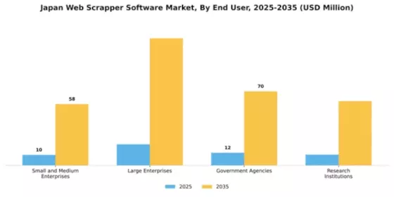 Japan Web Scrapper Software Market Segment Image 2