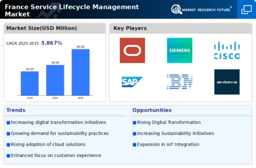 France Service Lifecycle Management Market Infographic