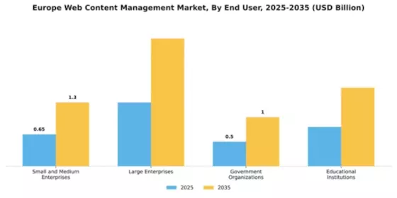 Europe Web Content Management Market Segment Image 2