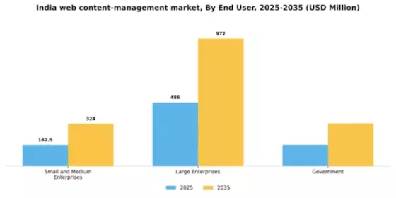 India Web Content Management Market Segment Image 2