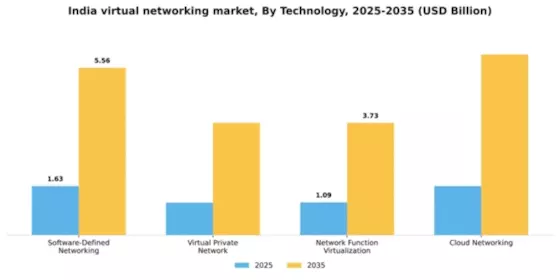 India Virtual Networking Market Segment Image 3