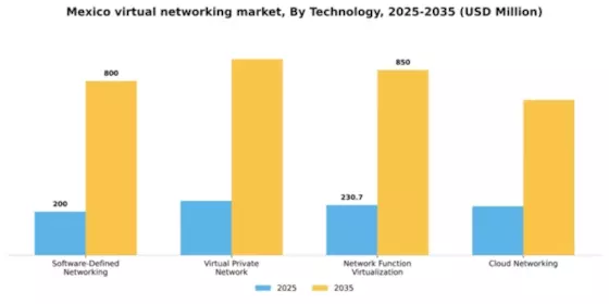 Mexico Virtual Networking Market Segment Image 3
