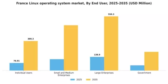 France Linux Operating System Market Segment Image 3
