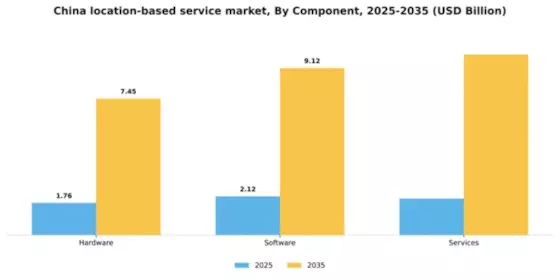 China Location Based Service Market Segment Image 1