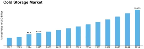 Central Europe Cold Storage Market  Size