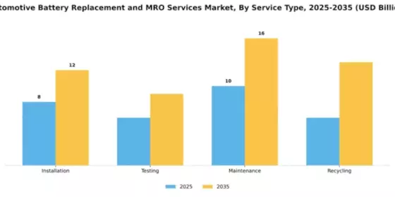 Automotive Battery Replacement and MRO Services Market Segment Image 3