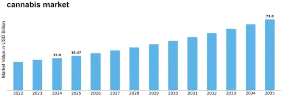 cannabis market Size