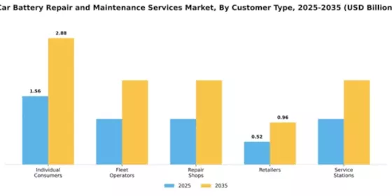 Car Battery Repair and Maintenance Services Market Segment Image 2