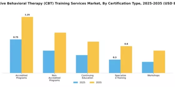 Cognitive Behavioral Therapy (CBT) Training Services Market Segment Image 1