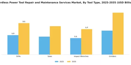 Cordless Power Tool Repair and Maintenance Services Market Segment Image 4