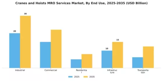 Cranes and Hoists MRO Services Market Segment Image 1