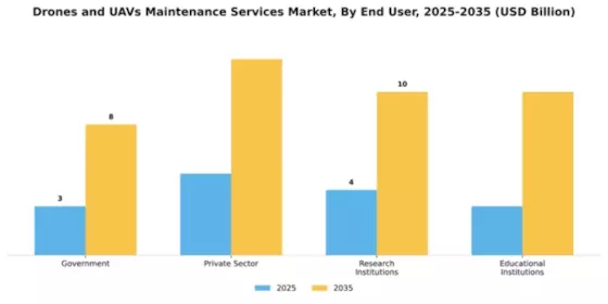 Drones and UAVs Maintenance Services Market Segment Image 2