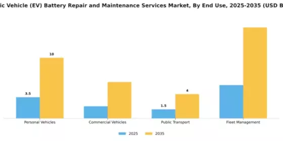 Electric Vehicle (EV) Battery Repair and Maintenance Services Market Segment Image 3