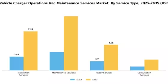 Electric Vehicle Charger Operations And Maintenance Services Market Segment Image 3