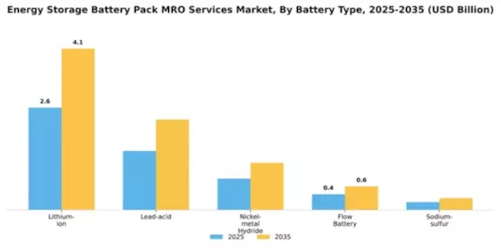 Energy Storage Battery Pack MRO Services Market Segment Image 1