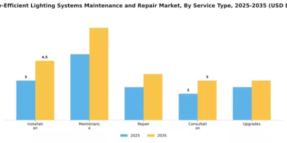 Energy-Efficient Lighting Systems Maintenance and Repair Market Segment Image 3