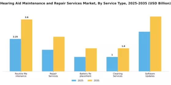 Hearing Aid Maintenance and Repair Services Market Segment Image 2