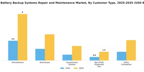 Home Battery Backup Systems Repair and Maintenance Market Segment Image 2