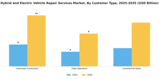 Hybrid and Electric Vehicle Repair Services Market Segment Image 1