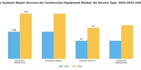 Hydraulic Systems Repair Services for Construction Equipment Market Segment Image 3
