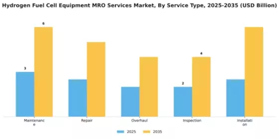 Hydrogen Fuel Cell Equipment MRO Services Market Segment Image 2