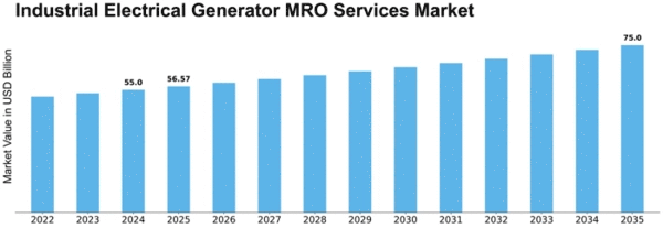 Industrial Electrical Generator MRO Services Market Size