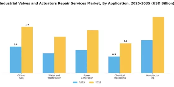 Industrial Valves and Actuators Repair Services Market Segment Image 1