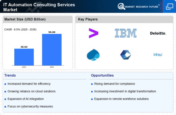 IT Automation Consulting Services Market Infographic