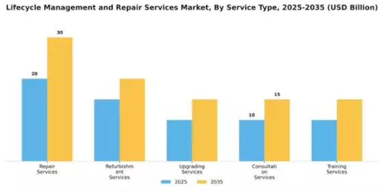 Lifecycle Management and Repair Services Market Segment Image 3