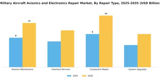 Military Aircraft Avionics and Electronics Repair Market Segment Image 2