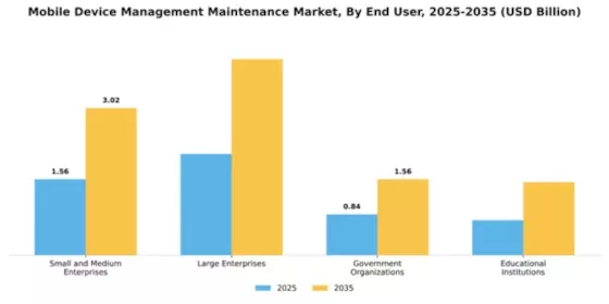 Mobile Device Management Maintenance Market Segment Image 3
