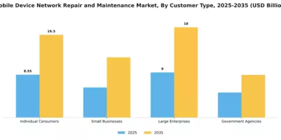 Mobile Device Network Repair and Maintenance Market Segment Image 0