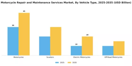 Motorcycle Repair and Maintenance Services Market Segment Image 2
