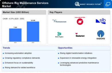 Offshore Rig Maintenance Services Market Infographic