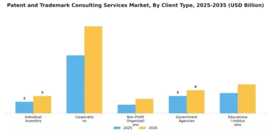 Patent and Trademark Consulting Services Market Segment Image 1