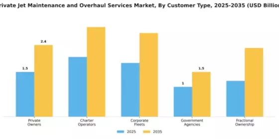 Private Jet Maintenance and Overhaul Services Market Segment Image 1