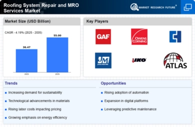 Roofing System Repair and MRO Services Market Infographic