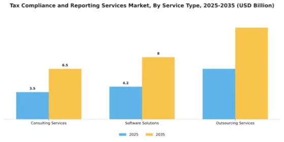 Tax Compliance and Reporting Services Market Segment Image 3