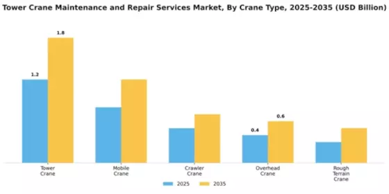 Tower Crane Maintenance and Repair Services Market Segment Image 1
