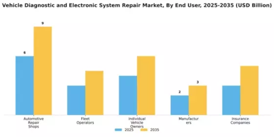 Vehicle Diagnostic and Electronic System Repair Market Segment Image 1