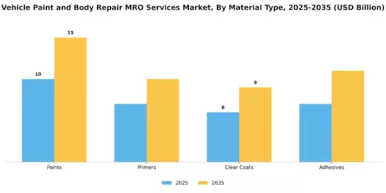 Vehicle Paint and Body Repair MRO Services Market Segment Image 2