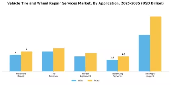 Vehicle Tire and Wheel Repair Services Market Segment Image 0