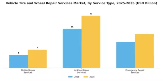 Vehicle Tire and Wheel Repair Services Market Segment Image 2