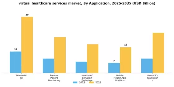 virtual healthcare services market Segment Image 0